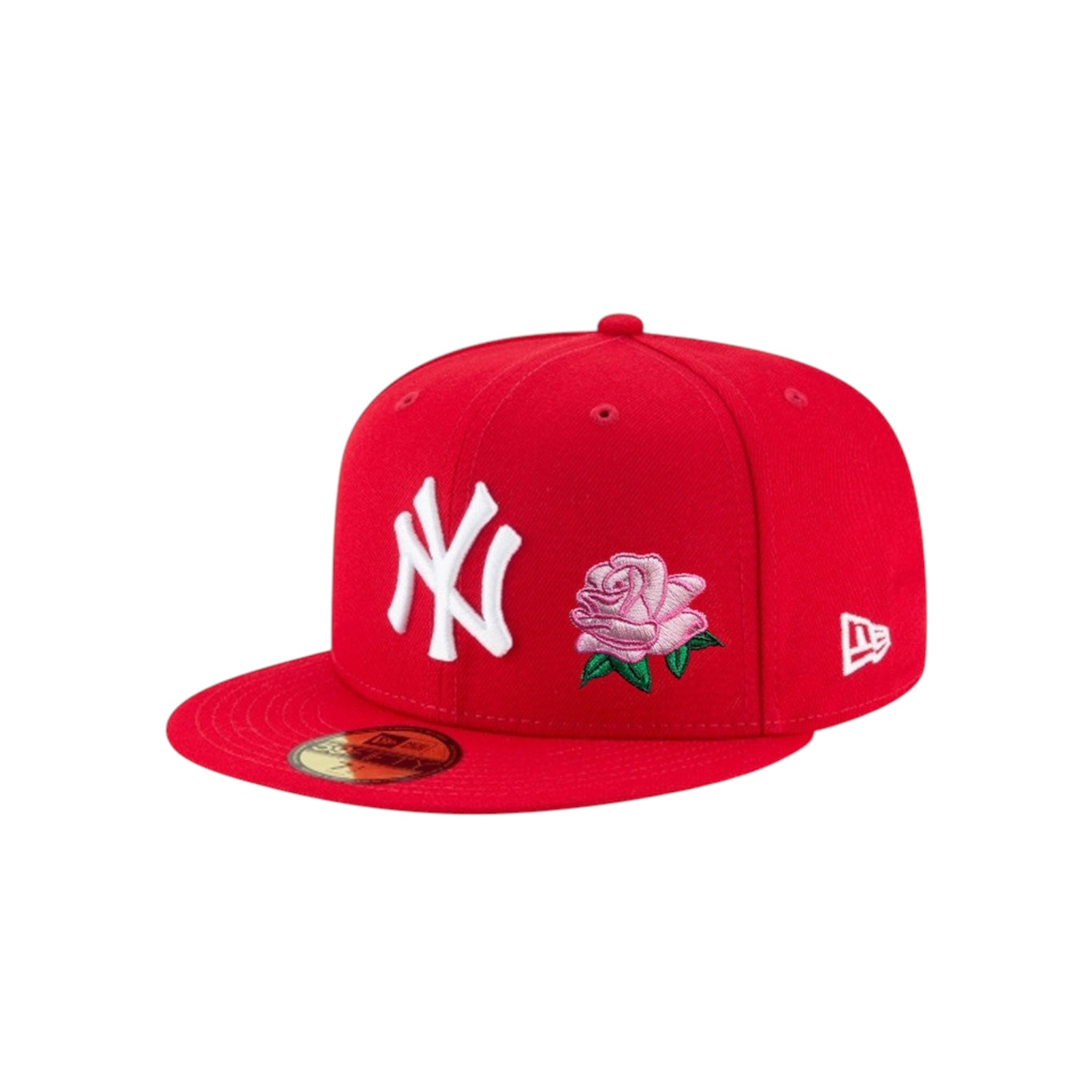 59FIFTY-אדום פרחוני❤️