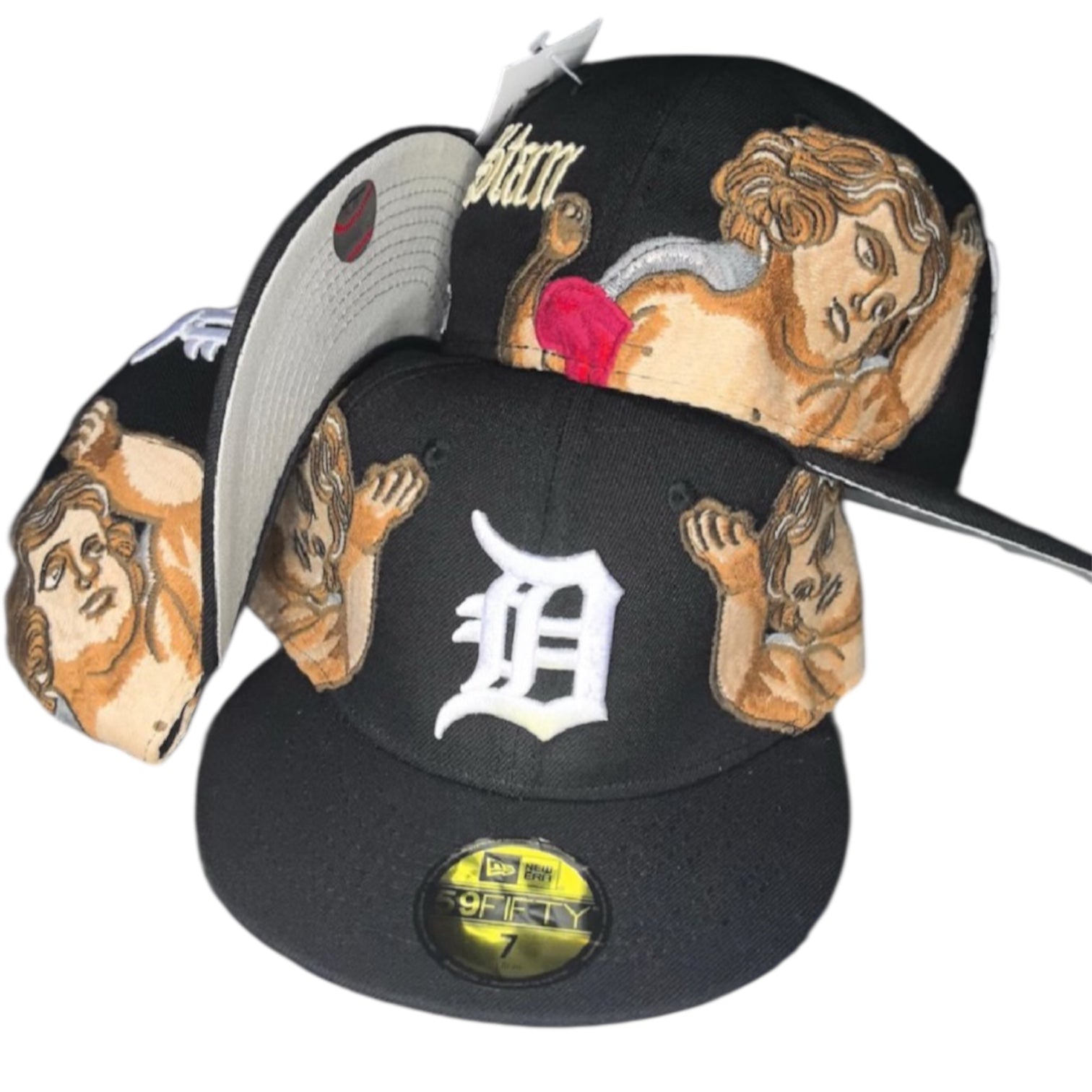 כובע מלאכים שחור