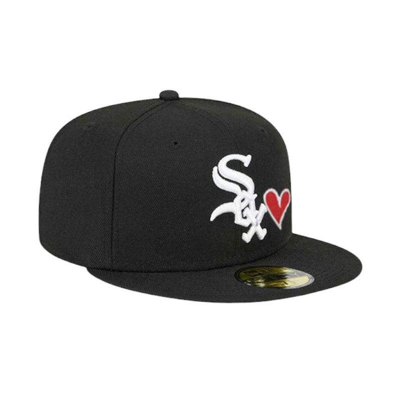 59FIFTY-Chicago שחור עם לב🖤❤️