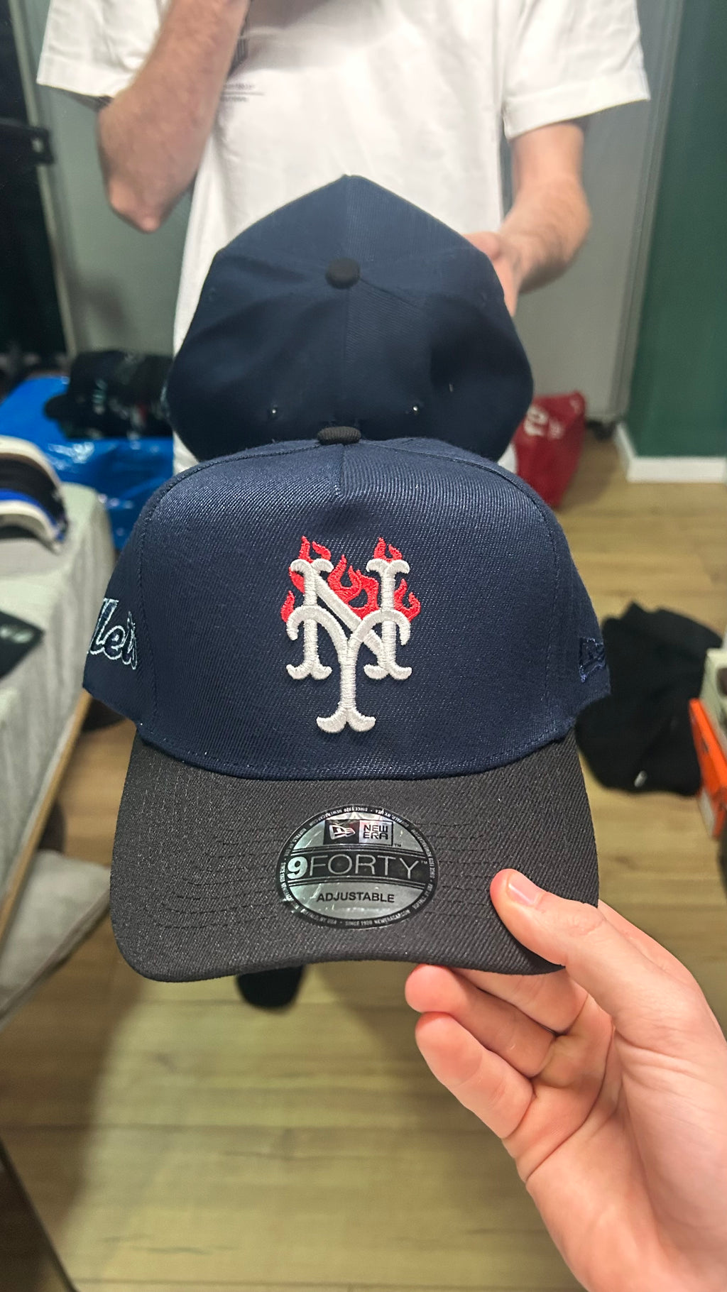 SnapBack🧢-כחול נשרף🚹🥵