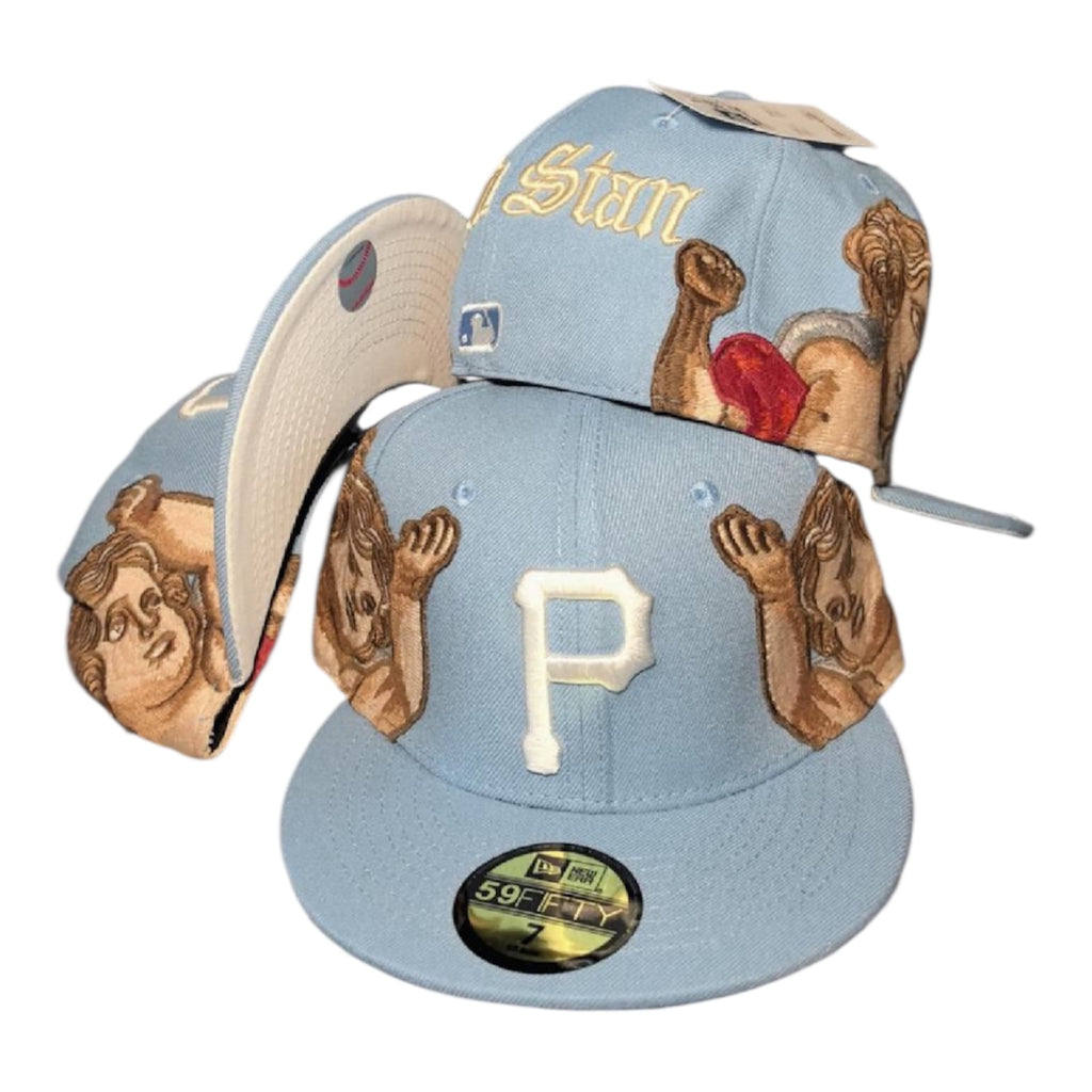 כובע מלאכים - תכלת