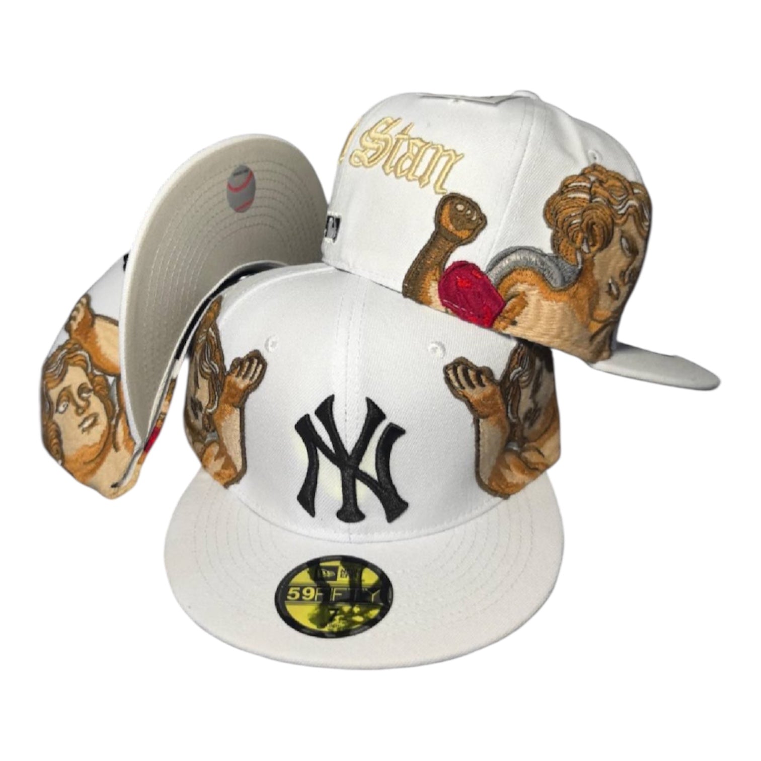 כובע מלאכים - לבן