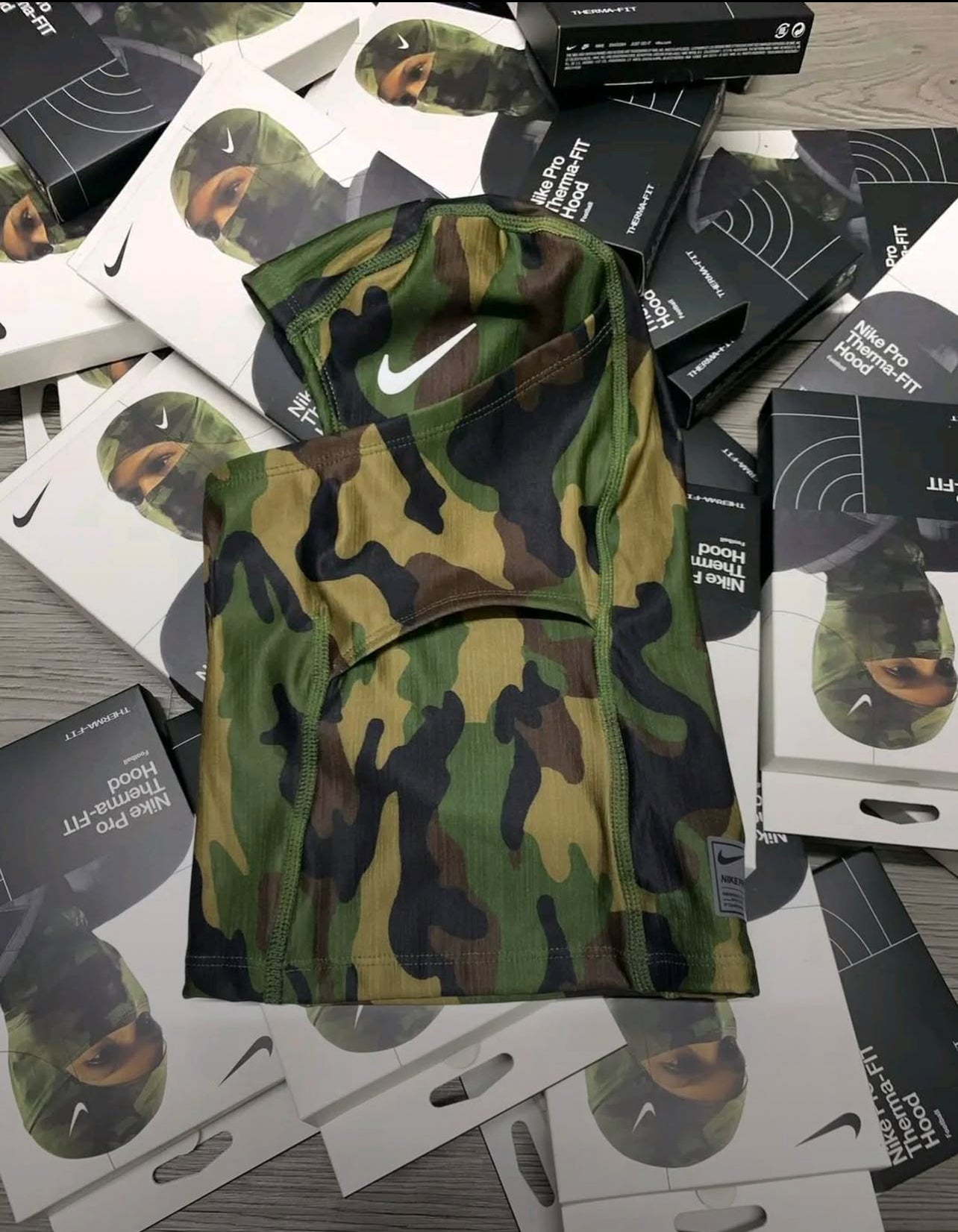 מסכת נייקי🥷-ירוק צבאי🪖