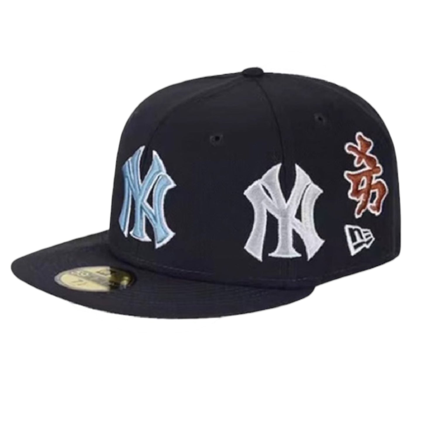 FIFTY59 - שחור צבעוני