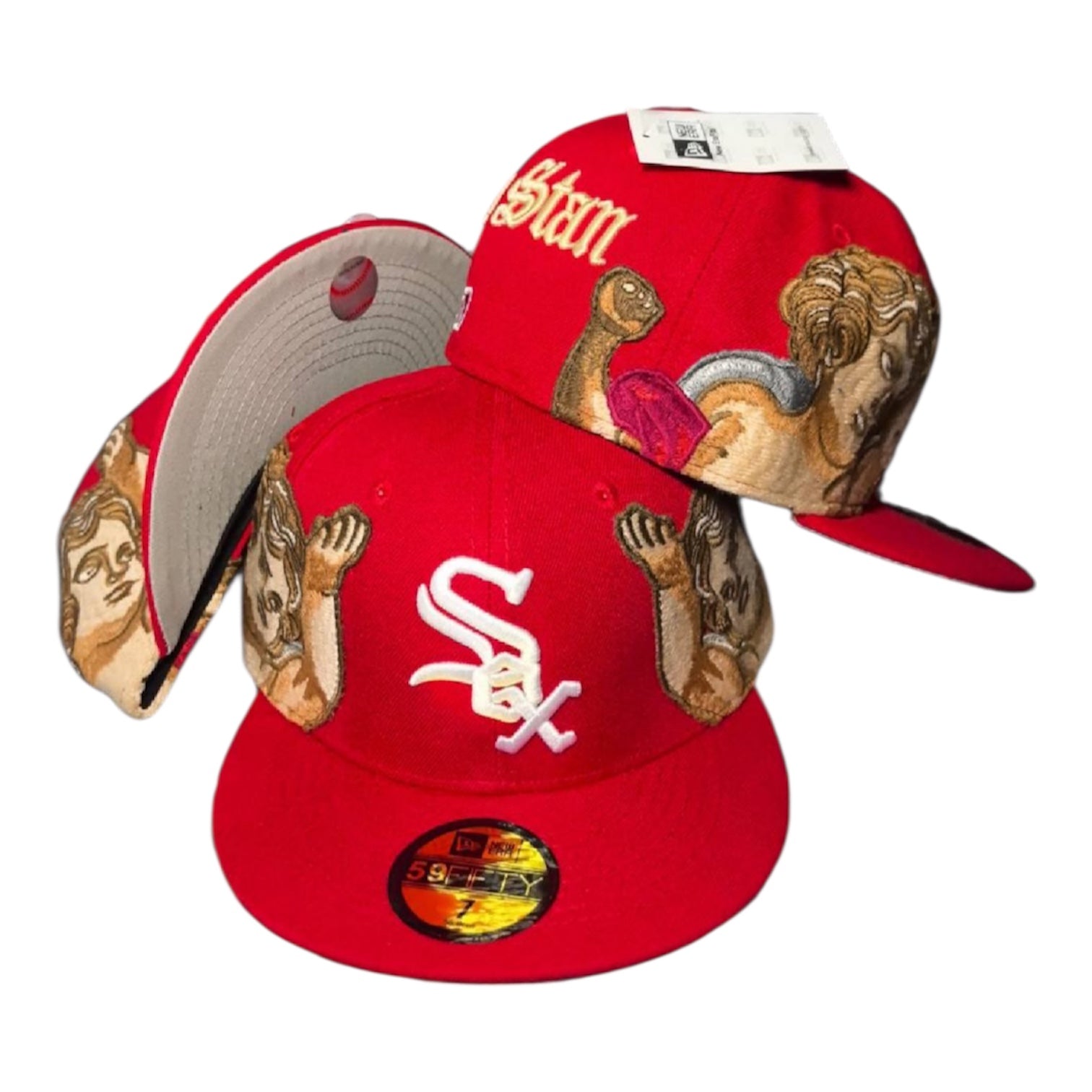 כובע מלאכים - אדום