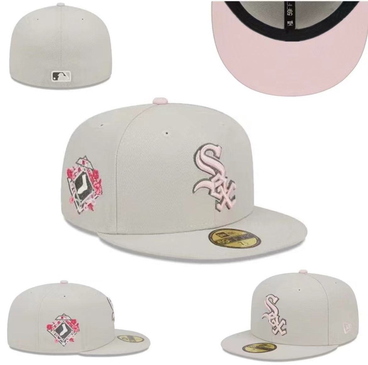 59FIFTY - לבן ורוד
